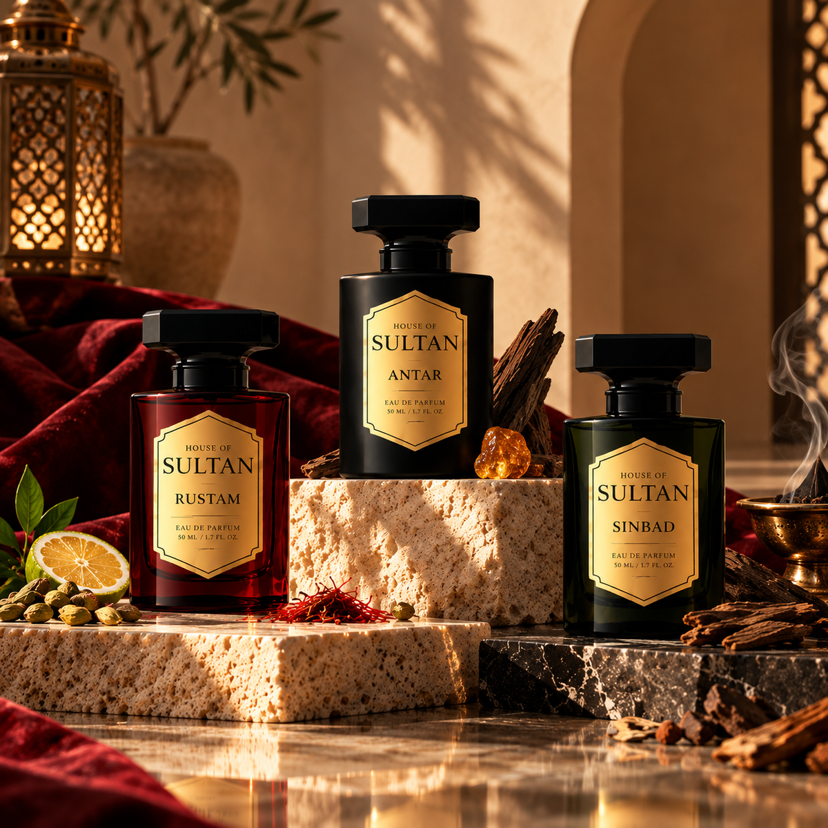 House of Sultan fragrance collection
